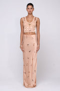 This is an image of Eloise Top in Fleur - RESA featuring a model wearing the dress