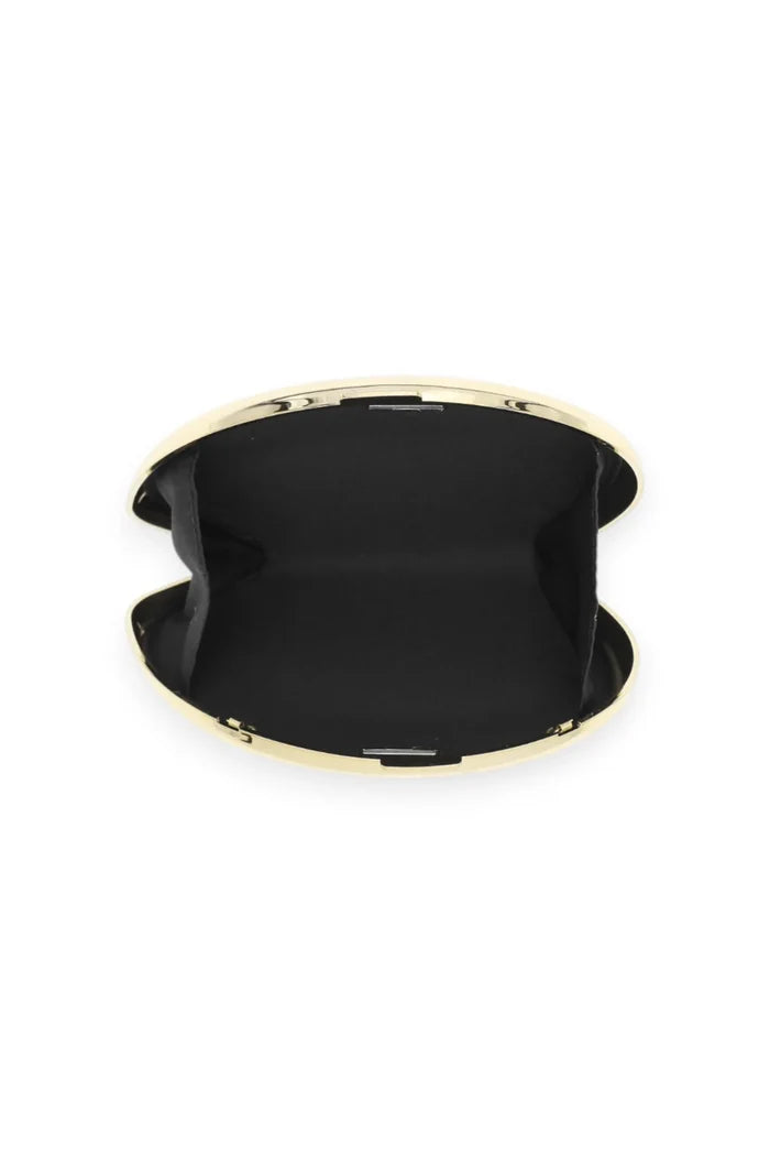 Emelie Acrylic Clutch Gold - Accessory - Morgan and Taylor