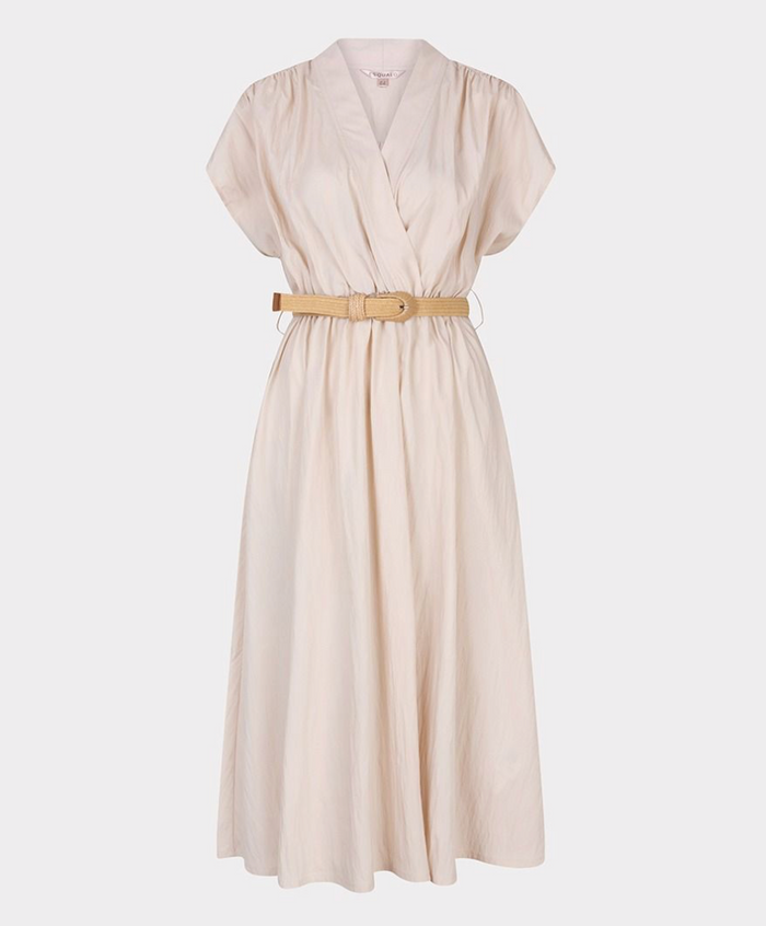 Esqualo Long Dress in Light Sand - Crush Marketplace