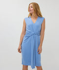Esqualo Waist Detail Dress in Blue - Crush Marketplace