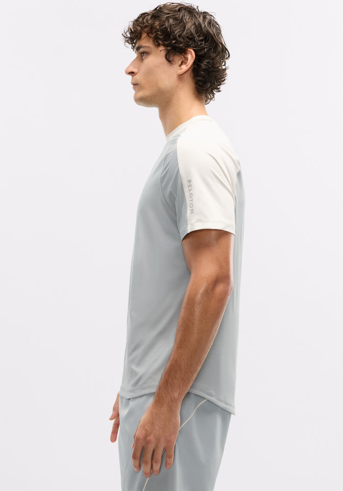 Essentials Jersey Paneled Short Sleeve