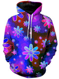 Floral Fantasy Abstract Unisex Hoodie Sartoris Art Epic Hoodie
