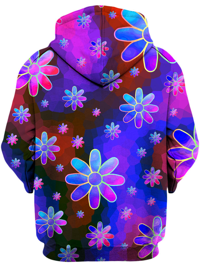 Floral Fantasy Abstract Unisex Hoodie Sartoris Art Epic Hoodie