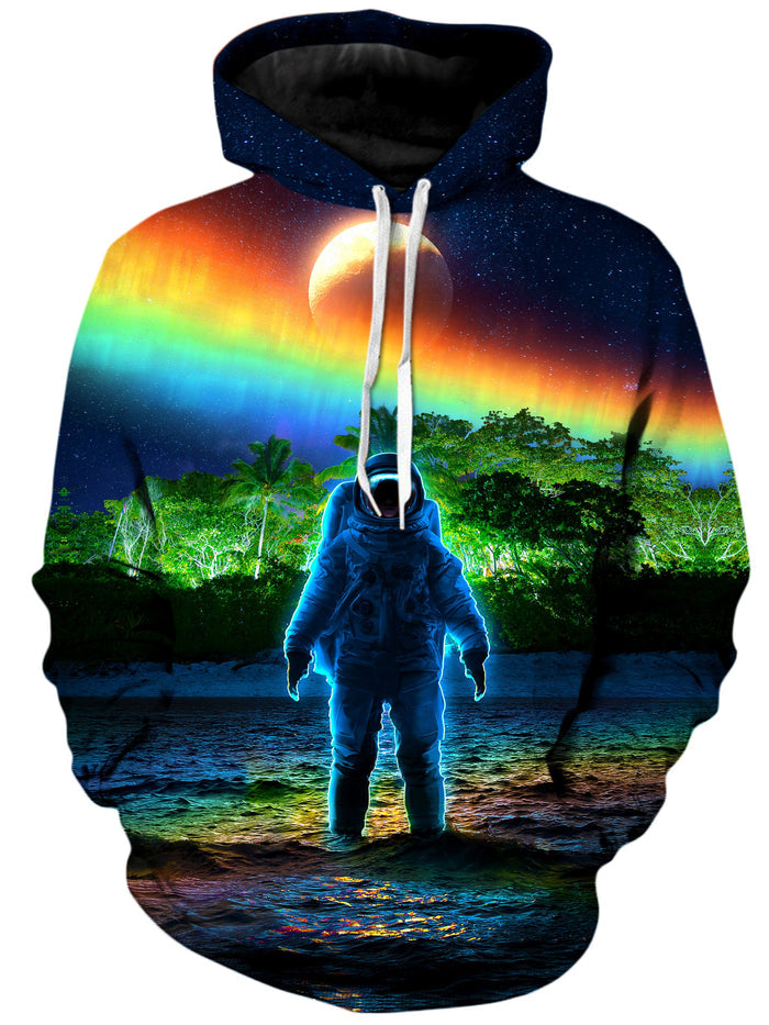 Forest Neon Rainbow Unisex Hoodie Think Lumi Epic Hoodie