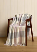 Foxford Cashmere Lambswool Emily Throw | Block