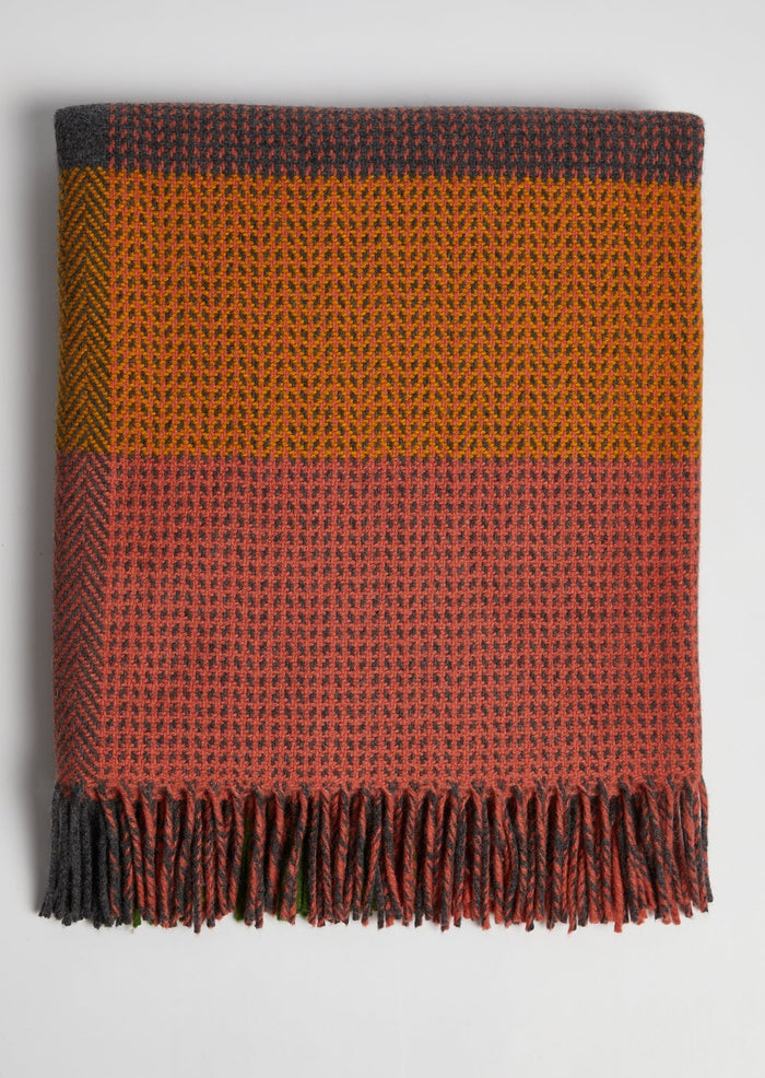 Foxford Kilcummin Cashmere Wool Throw