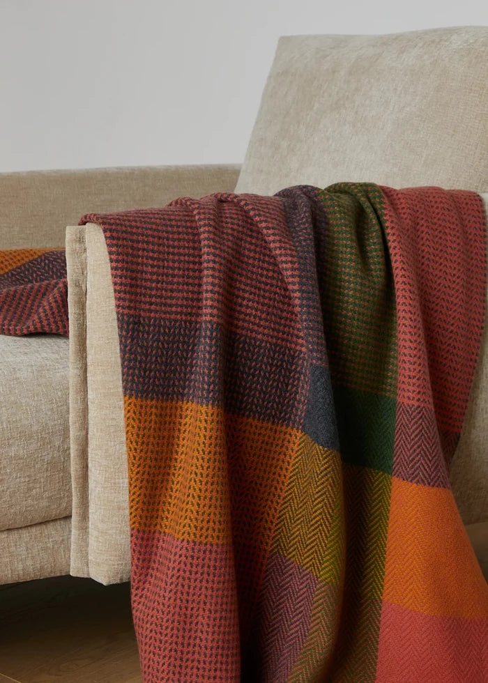Foxford Cashmere Lambswool Throw | Kilcummin