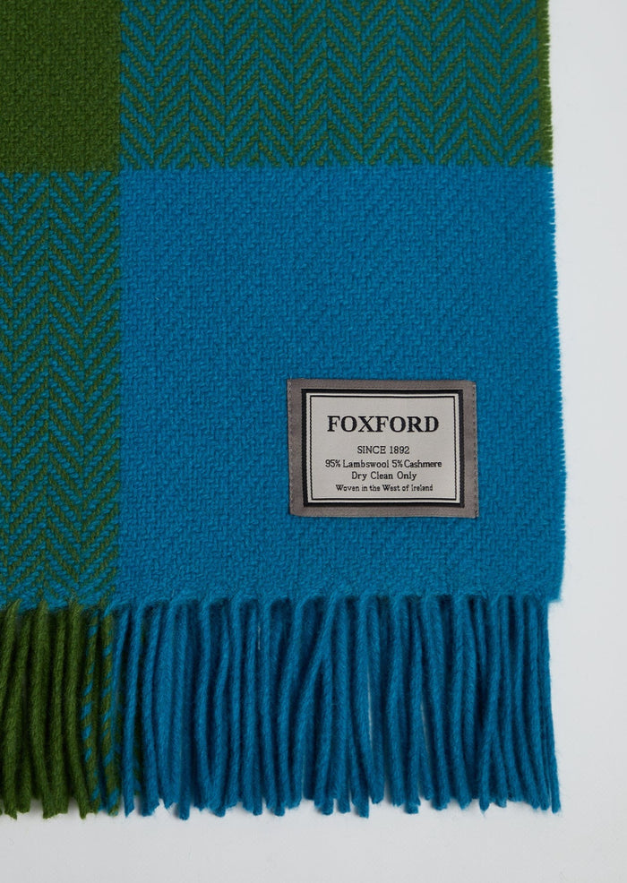 Foxford Ceide Cashmere Wool Throw
