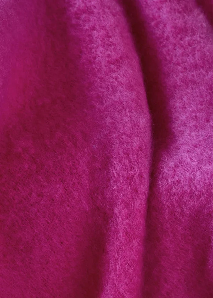 Foxford Foyle Mohair Throw – Irish Luxury Blanket