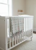 Foxford Multi Color Spot Baby Blanket | Pastel