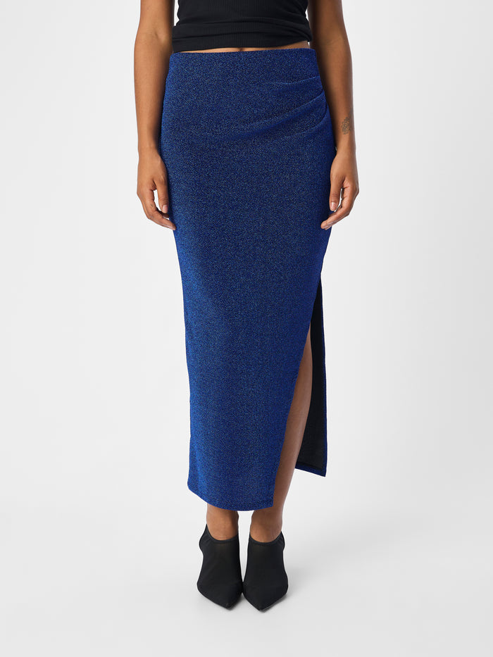 Freya Maxi Skirt (Lapis Blue)