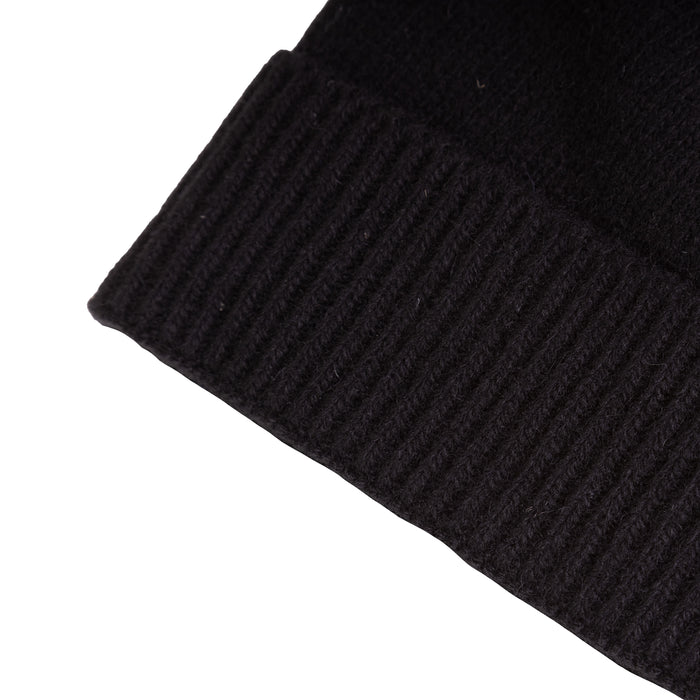 Gents Plain Lambswool Mix Beanie Ptarmigan - Heritage Of Scotland - PTARMIGAN