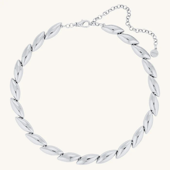 GIMME MARQUISE NECKLACE (LARGE) - SILVER