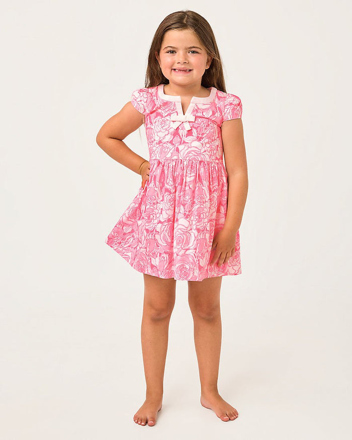 Lilly Pulitzer - Girls Louise Dress - Confetti Pink Lil Rosanna