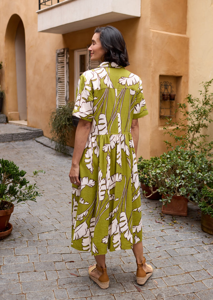 GISELLE SHIRTDRESS - ANOUK PRINT - PETITE