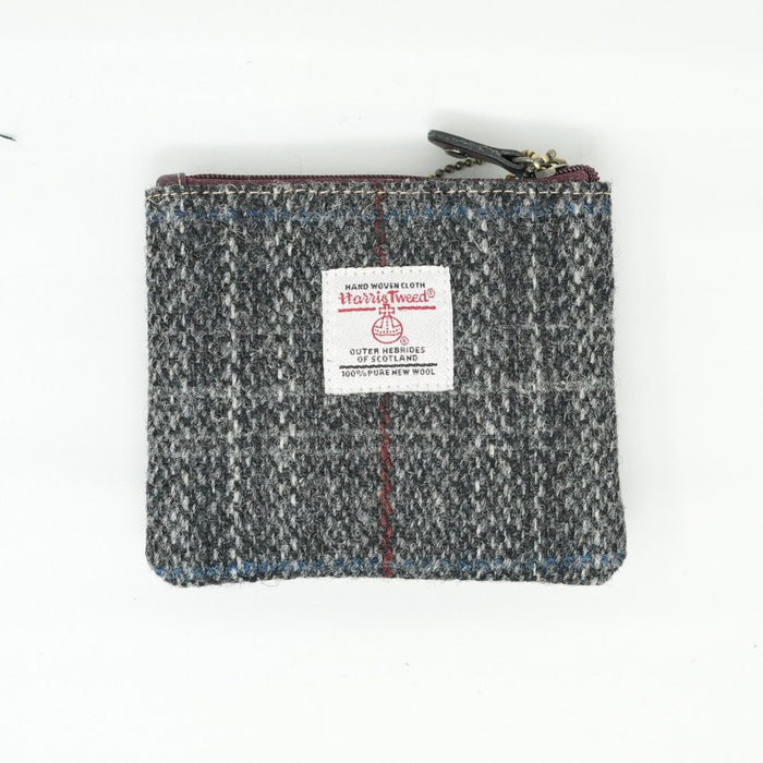 Grey & Red Check / Maroon