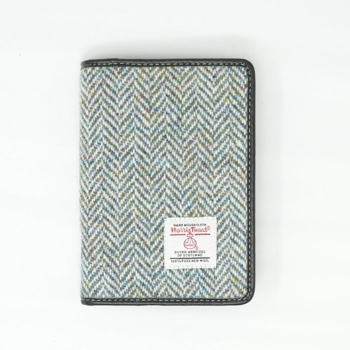 Green & Brown Herringbone / Black