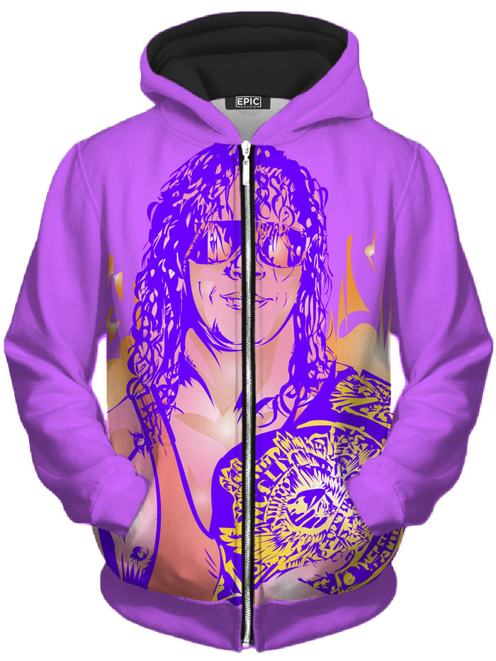 Hart Unisex Zip-Up Hoodie Technodrome Epic Hoodie