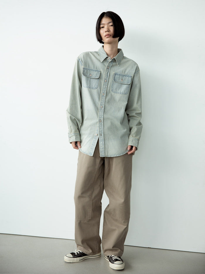 Hickory Denim Shirt