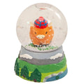 Highland Coo Snowglobe – Scottish Cow Souvenir Gift with Tartan Hat - Heritage Of Scotland -