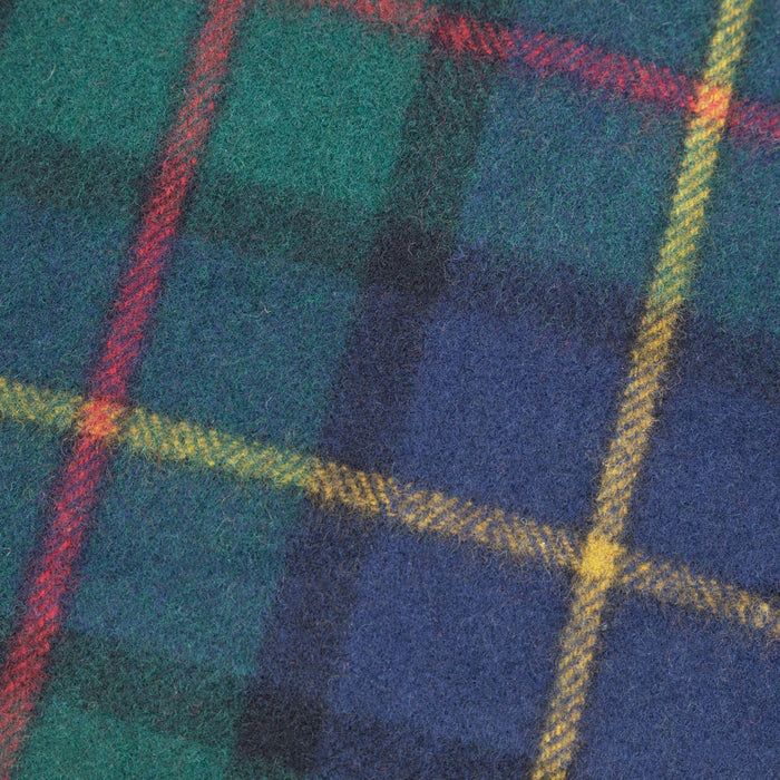 Highland Wool Blend Tartan Blanket Throw - Macleod
