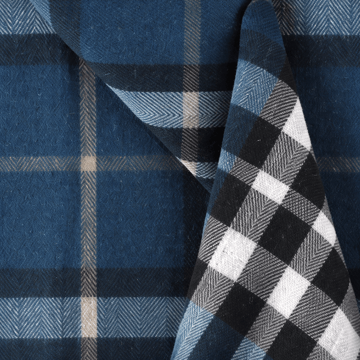 Highland Wool Blend Tartan Blanket / Throw Extra Warm EXPLODED SCOTTY THOMSON PACIFIC - Heritage Of Scotland -