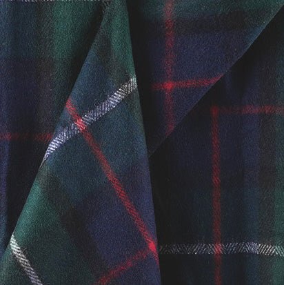 Highland Wool Blend Tartan Blanket / Throw Extra Warm MACKENZIE - Heritage Of Scotland -