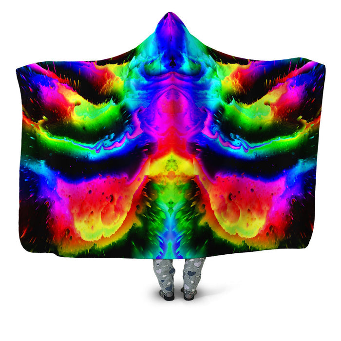Intergalactic Rush Hooded Blanket Psychedelic Pourhouse Epic Hoodie