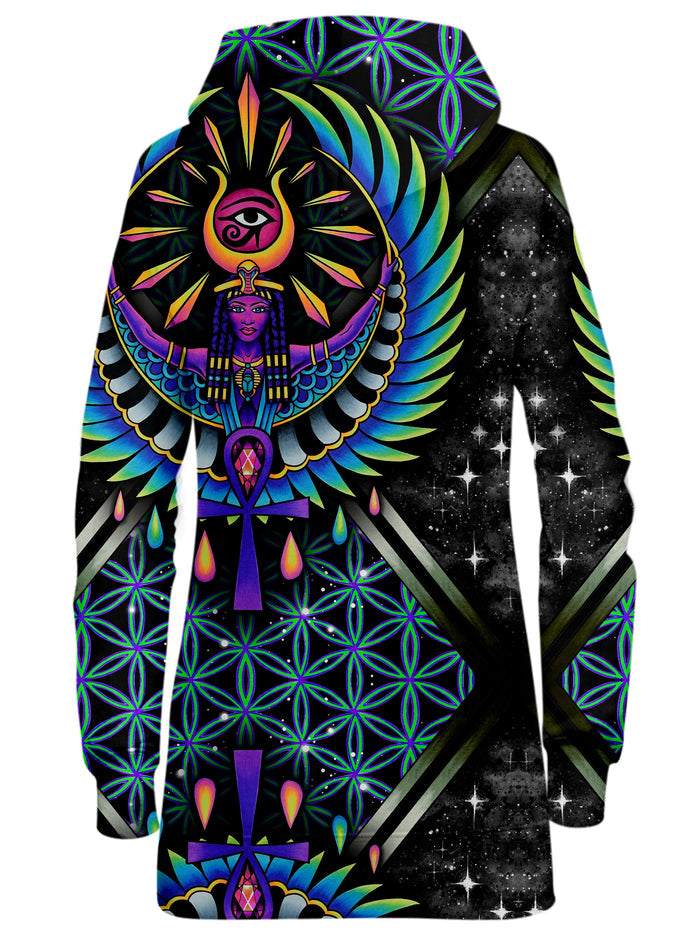 Isis Blue Hoodie Dress BrizBazaar Epic Hoodie
