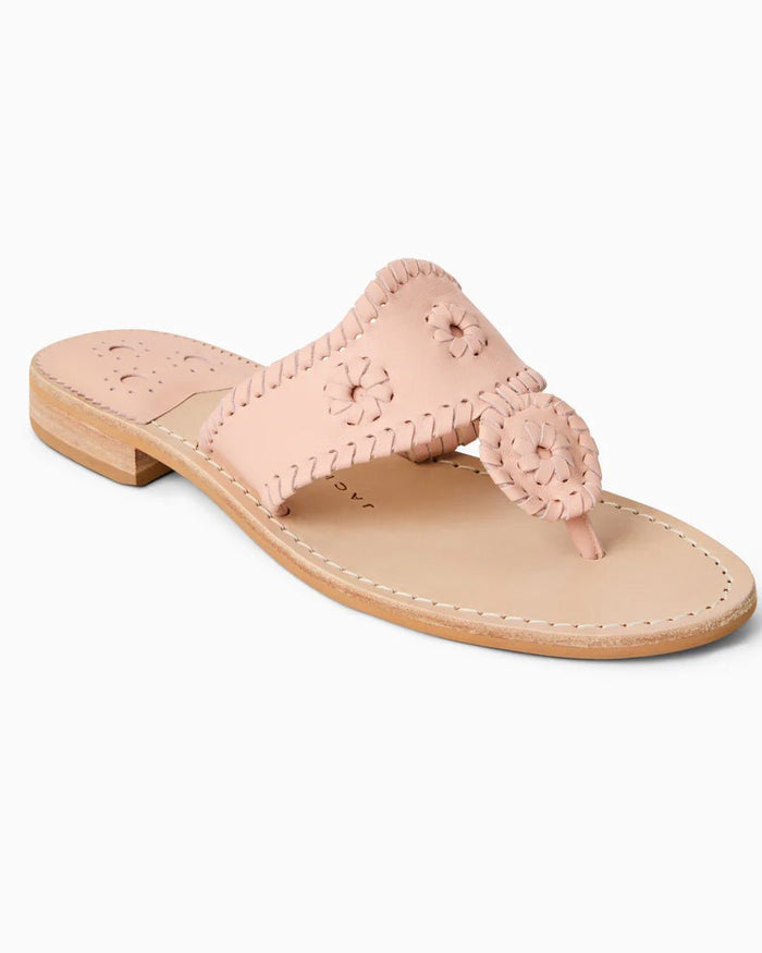 Jack Rogers - Jacks Flat Sandal Nappa - Rose Cloud