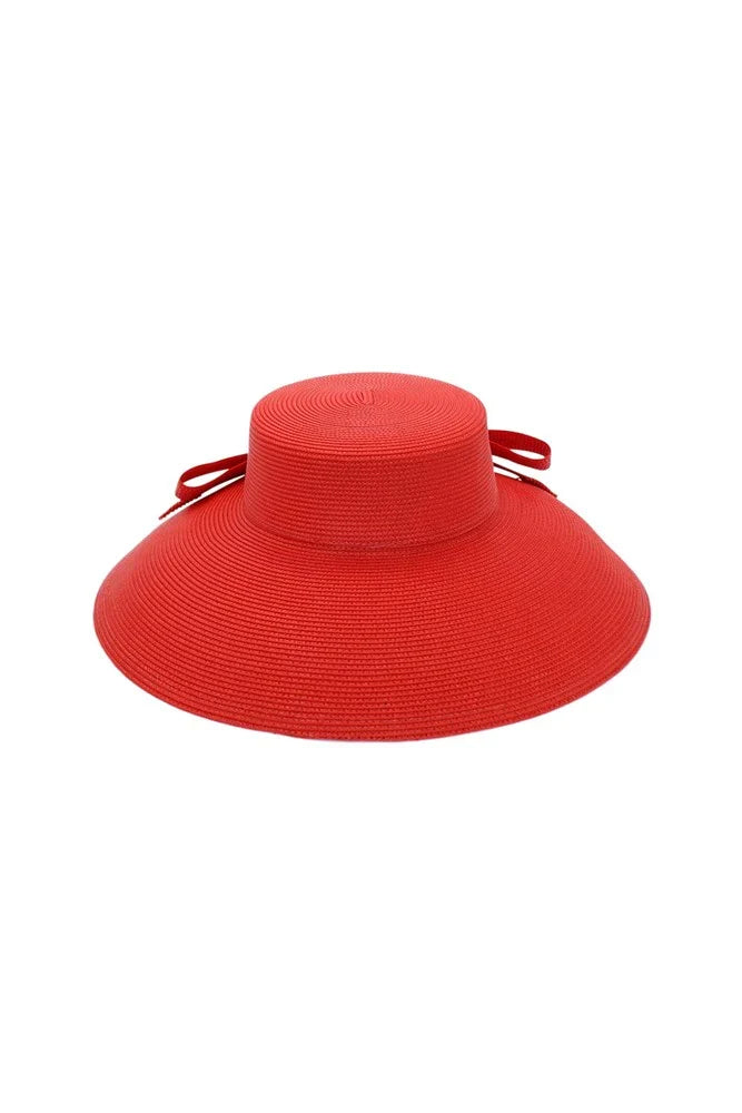 Jess Racewear Droop Hat Red - Accessory - Morgan and Taylor