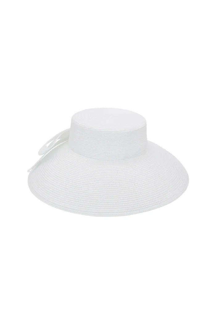 Jess Racewear Droop Hat White - Accessory - Morgan and Taylor