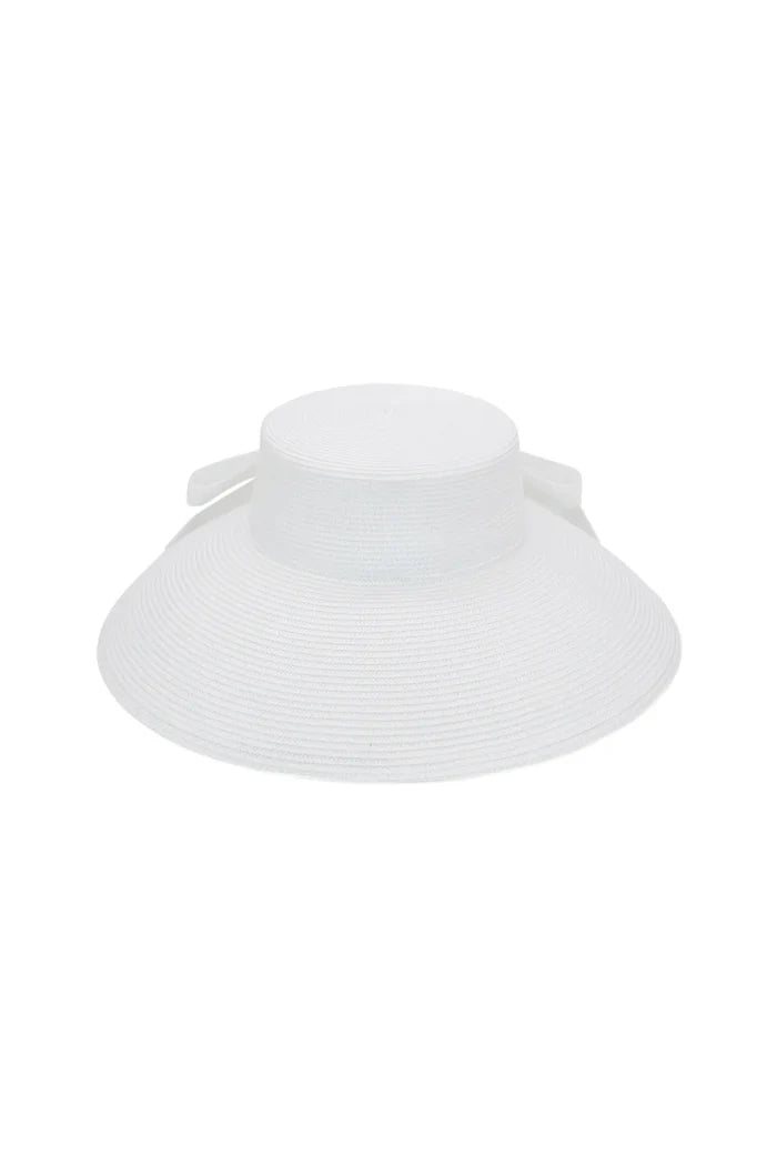 Jess Racewear Droop Hat White - Accessory - Morgan and Taylor
