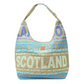 Julia Shoulder Bag Scotland - Heritage Of Scotland - BEIGE/BLUE/GREEN / L