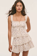 Kaelin Floral Cotton Top