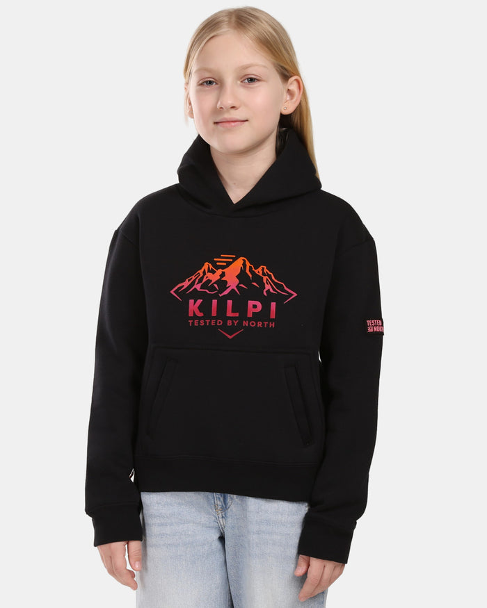 Kapuzenpullover aus Baumwolle für Mädchen Kilpi NORTHEN-JG