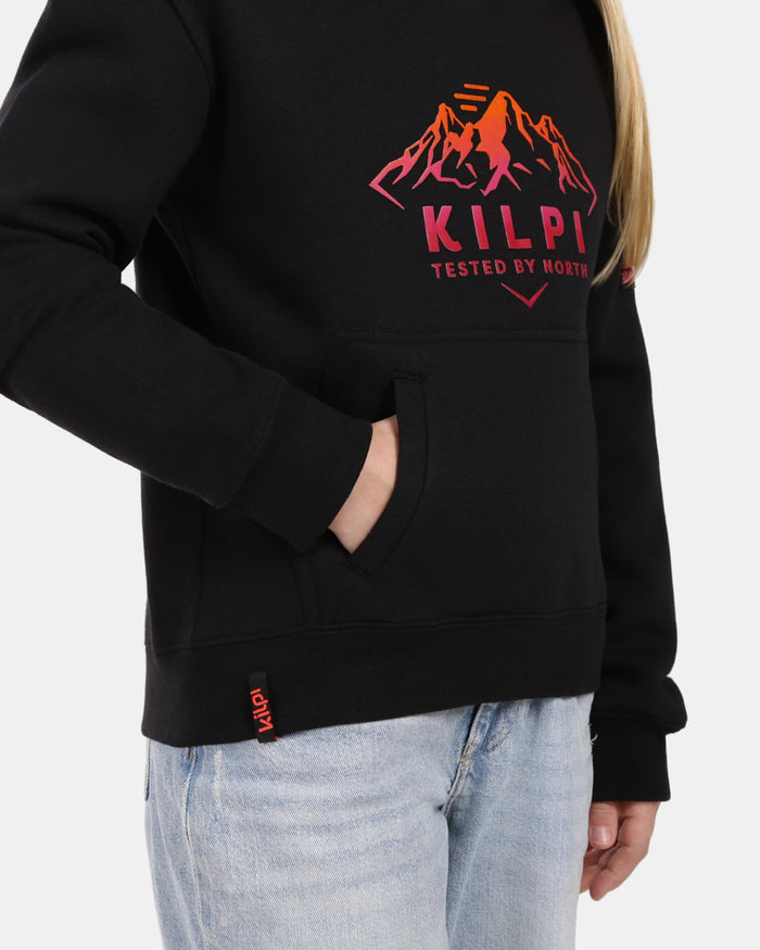 Kapuzenpullover aus Baumwolle für Mädchen Kilpi NORTHEN-JG