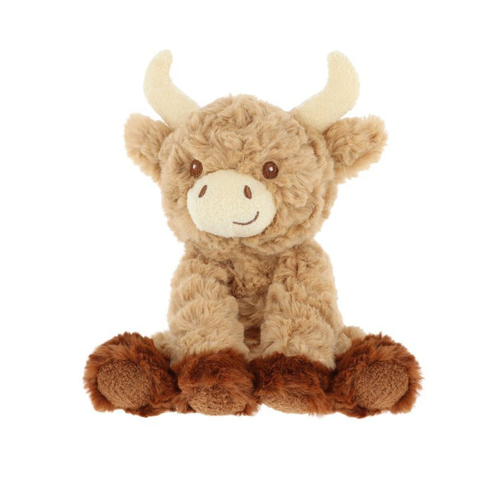 Keel Toys Keeleco Baby Hamish Highland Cow Plush 15cm - Heritage Of Scotland -