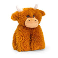 Keel Toys Keeleco Highland Cow Plush Toy 35cm Scottish Gift - Heritage Of Scotland -