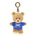 Keel Toys Keeleco Scotland Bear Keyclip 10cm Souvenir - Heritage Of Scotland -