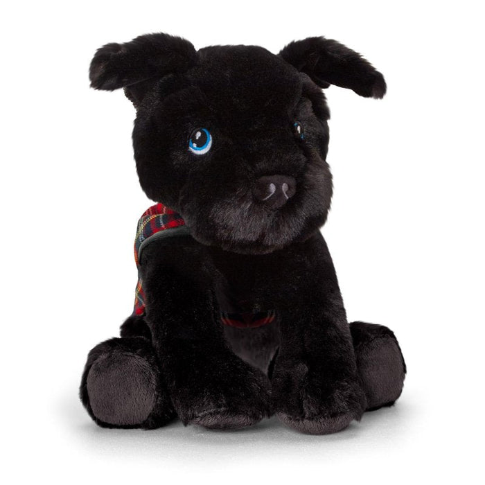 Keel Toys Keeleco Scottie Dog in Tartan Coat Plush 20cm - Heritage Of Scotland -