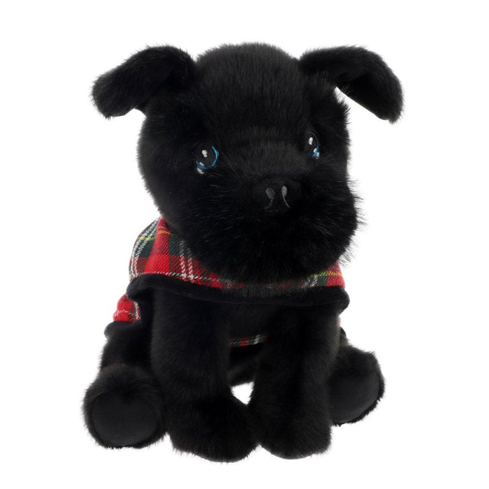 Keel Toys Keeleco Scottie Dog Tartan Coat Plush 20cm - Heritage Of Scotland -