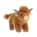 Keel Toys Keeleco Standing Highland Cow 20cm Plush Toy - Heritage Of Scotland -