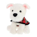 Keel Toys Keeleco Westie Dog Tartan Coat Plush 20cm - Heritage Of Scotland -