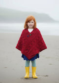 Kids Aran Poncho