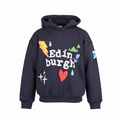 Kids Scotland 3D Puff Hoodie Navy – Children’s Hooded Sweatshirt - Heritage Of Scotland - 0 - 1 YEARS