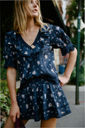 Kressler Floral Cotton Skirt