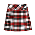 Ladies Deluxe Billie Kilted Skirt Stewart Dress - Heritage Of Scotland - Stewart Dress