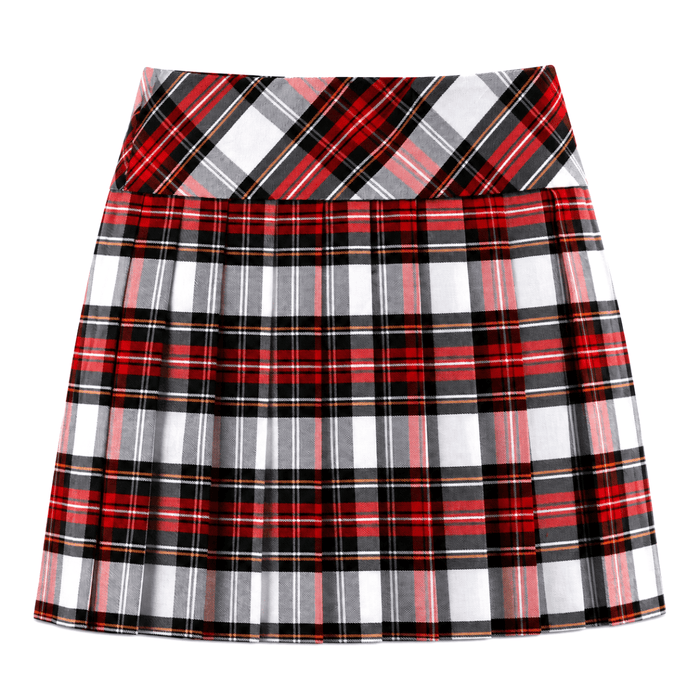 Ladies Deluxe Billie Kilted Skirt Stewart Dress - Heritage Of Scotland - Stewart Dress