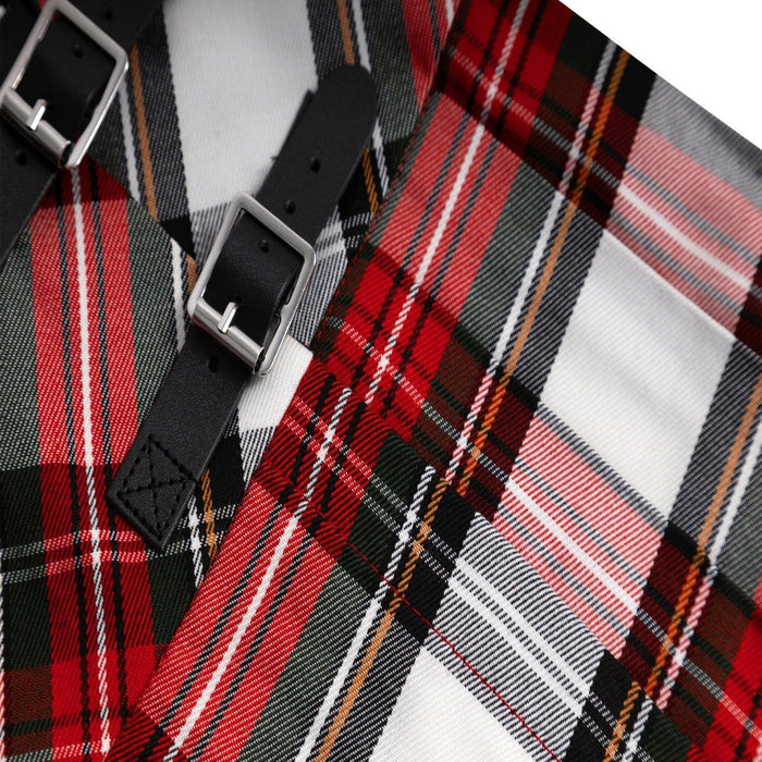 Ladies Deluxe Billie Kilted Skirt Stewart Dress - Heritage Of Scotland - Stewart Dress